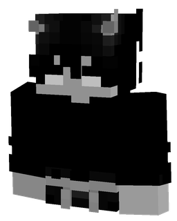 Black skin: bust render