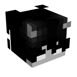Black skin: head render