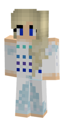 Blue skin: body, front render