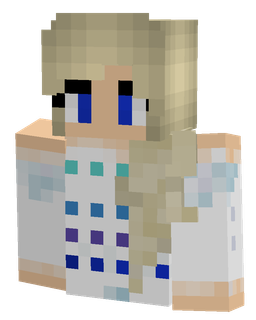 Blue skin: bust render