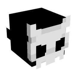 Black skin: head render