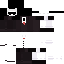 Black skin: raw texture render