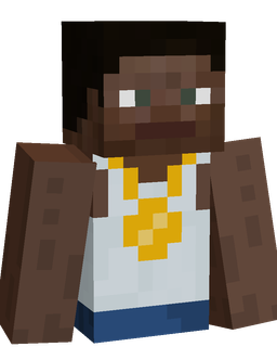 Black skin: bust render