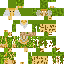 Classic skin: raw texture render