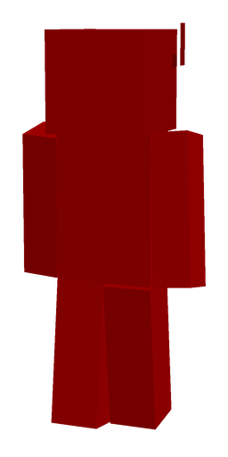 Red skin: body, back render