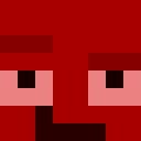 Red skin: face render