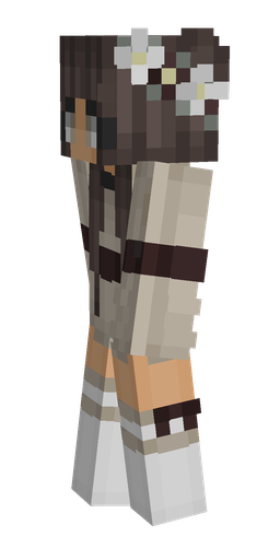 Black skin: body, left side render