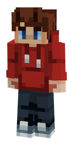 Blue skin: body, front render