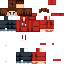 Blue skin: raw texture render