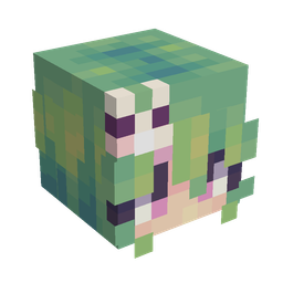 Green skin: head render