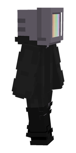 Black skin: body, right side render