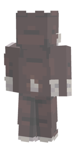 Classic skin: body, back render