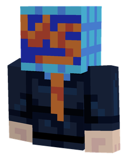 Black skin: bust render