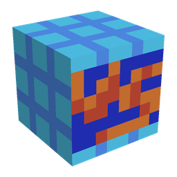 Black skin: head render