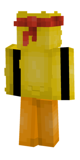 Classic skin: body, back render