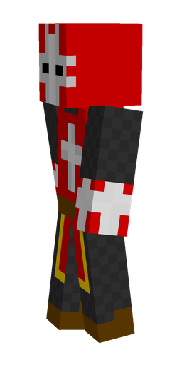 Black skin: body, left side render