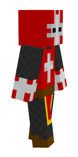 Black skin: body, right side render