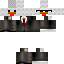 Black skin: raw texture render