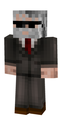 Black skin: body, front render