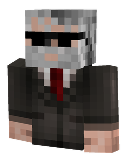 Black skin: bust render