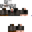 Black skin: raw texture render