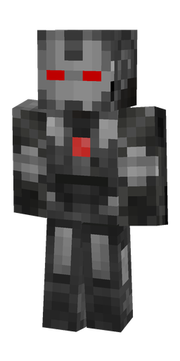 Black skin: body, front render