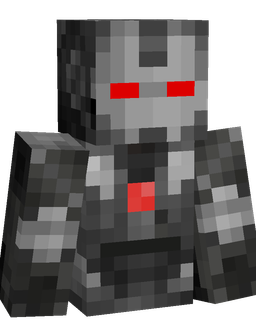Black skin: bust render