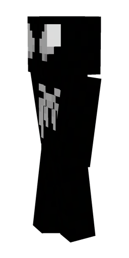 Black skin: body, left side render