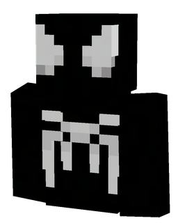 Black skin: bust render