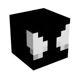Black skin: head render