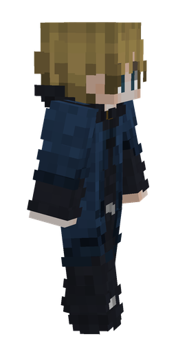 Black skin: body, right side render