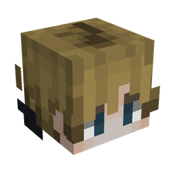 Black skin: head render
