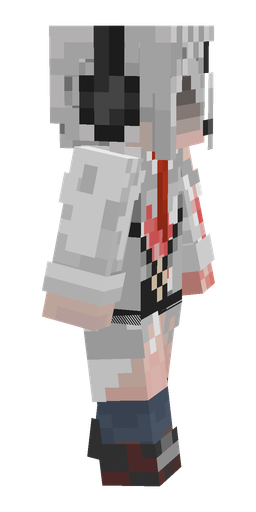 Gray skin: body, right side render