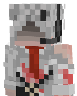 Gray skin: bust render