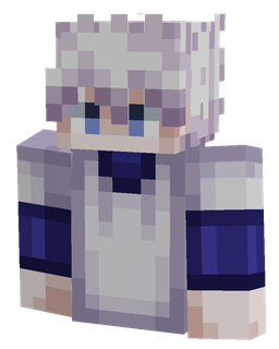 Blue skin: bust render