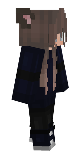 Black skin: body, right side render