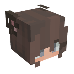 Black skin: head render