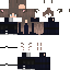 Black skin: raw texture render
