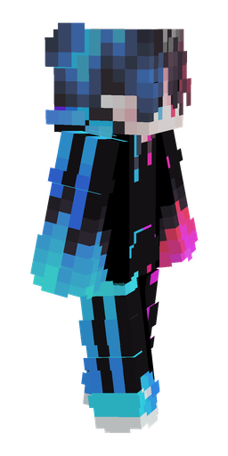 Black skin: body, right side render