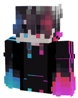 Black skin: bust render