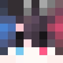 Black skin: face render