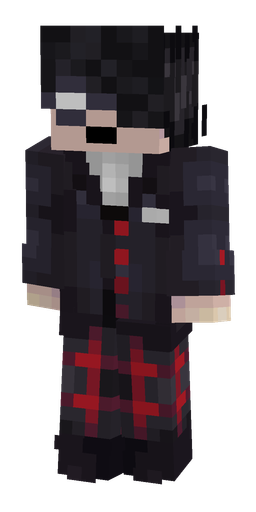 Black skin: body, front render