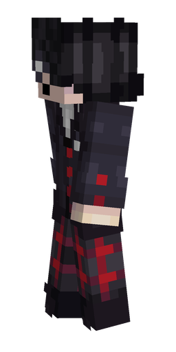 Black skin: body, left side render