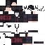 Black skin: raw texture render
