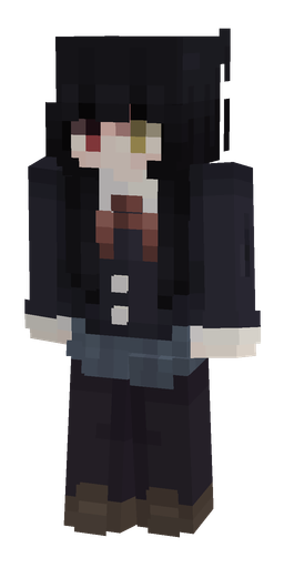 Black skin: body, front render