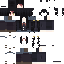 Black skin: raw texture render