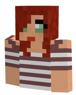 Blue skin: bust render