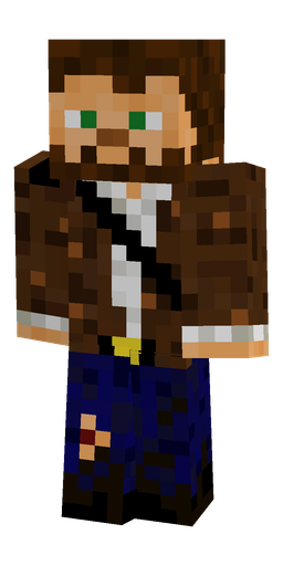 Black skin: body, front render