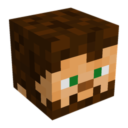 Black skin: head render