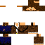 Black skin: raw texture render